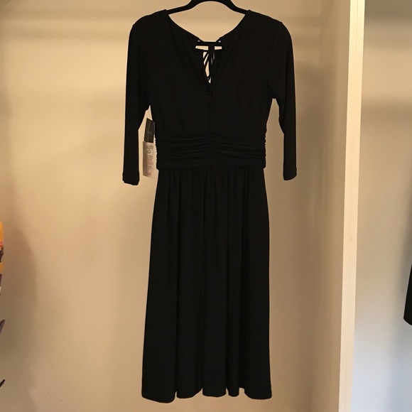 Ellen Tracy Dress w Pockets - Picture 3 of 5